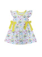 Bright Start Girls Pencil Rainbow Back to School Dress