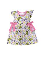 Bus Stop Cute Girls Back to School Dress
