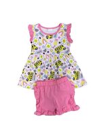 Bus Stop Cute Girls Back to School Shorts Outfit