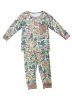 Camo Camo Boys or Girls 2 Piece Pajamas Set