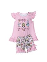 Coquette Classroom Cute Girls Pink Shorts Outfit