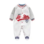 Baby clothes newborn coverall infants boys clothes baseball sport style cotton ropa de bebe spring toddler clothing boy - Image 9