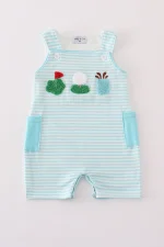 Blue stripe golf french knot jonjon