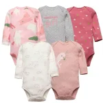 Baby Boy Bodysuits 5 Pieces Newborn Clothes Set Toddler Baby Girl Clothing 100% Cotton Soft Infant New Cartoon Bebe Jumpsuits - Image 10
