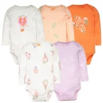 Baby Boy Bodysuits 5 Pieces Newborn Clothes Set Toddler Baby Girl Clothing 100% Cotton Soft Infant New Cartoon Bebe Jumpsuits - Image 12