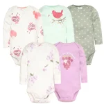 Baby Boy Bodysuits 5 Pieces Newborn Clothes Set Toddler Baby Girl Clothing 100% Cotton Soft Infant New Cartoon Bebe Jumpsuits - Image 14