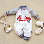 Baby clothes newborn coverall infants boys clothes baseball sport style cotton ropa de bebe spring toddler clothing boy - Image 11