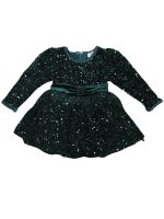 Sparkle All Night Girls Dark Green Special Occasion Dress