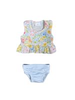 Sweet Petals Baby Girls Floral Tankini Swim Set