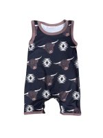 Wander Wild Boys Longhorn Baby Romper