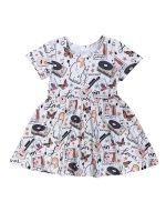 Wonderstruck Girls Short Sleeve Singer Star Dress