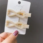 Fashion Girl Elegant Pearls Hair Clips Alloy Barrettes Girls Hair Accessories women HairPins Hair Accessories - Image 12