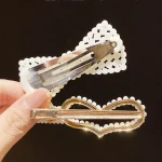 New Fashion Women Girls Pearl Hairpins Side Clip Hair Jewelry 2022 Trendy Simple Geometric Headwear Hair Accessories Barrettes - Image 5