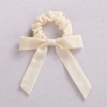 Girls Hair Accessories Big Bows Toddler Ponytail Holder Cotton Linen Children Elastic Scrunchy Fashion Hair Rubber Bands - Image 17