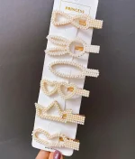 Fashion Girl Elegant Pearls Hair Clips Alloy Barrettes Girls Hair Accessories women HairPins Hair Accessories - Image 16