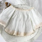 1Year Old Baby Clothes Girls Birthday Dress Newborn Photography Props Strapless Flower Lace Skirt Infant Shoot Photo Accessories - Image 6