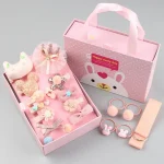 18 Pieces Baby Hair Accessories Princess Headdress Girls Headband Children Barrettes Headband Gift Set - Image 9