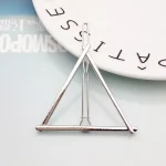 Fashion Woman Hair Accessories Triangle Hair Clip Pin Metal Geometric Alloy Hairband Moon Circle Hairgrip Barrette Girls Holder - Image 5