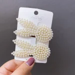 Fashion Girl Elegant Pearls Hair Clips Alloy Barrettes Girls Hair Accessories women HairPins Hair Accessories - Image 13