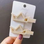 Fashion Girl Elegant Pearls Hair Clips Alloy Barrettes Girls Hair Accessories women HairPins Hair Accessories - Image 8