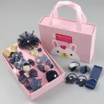 18 Pieces Baby Hair Accessories Princess Headdress Girls Headband Children Barrettes Headband Gift Set - Image 8