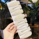 New Fashion Women Girls Pearl Hairpins Side Clip Hair Jewelry 2022 Trendy Simple Geometric Headwear Hair Accessories Barrettes - Image 10