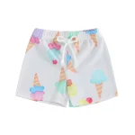 ma&baby 6M-4Y Infant Toddler Kid Baby Boy Swimsuit Animal Shell Coconut Tree Print Shorts Children Beachwear Bathing Suit - Image 9