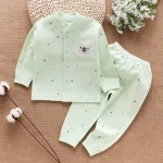 Baby Clothes Underwear r Kids Tops Pants Newborn Pajama Suit Home 100% Cotton Sets Boy Girls Warm Autumn Children's Clothing - Image 9