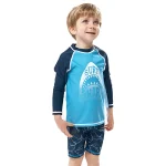 2025 New Boy Girl Swimwear Swim Suits Sun Protective Long Sleeve Children Swimsuits Children's Bathing Suit  Kids Swimming Suits - Image 8