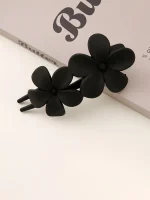 3pcs Trendy Flowers Hair Clips Decorative Hair Accessories Photography Party Props For Girls - Image 3