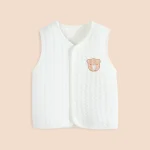 Cotton Newborn Baby Waistcoat Autumn and Winter Girl Vest Jacket Warm Soft Children Vest Cartoon Kids Clothes 0-24 Months - Image 9
