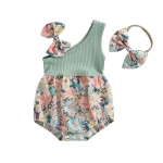 Baby Boy Two Piece Outfits Summer Striped Short Sleeve Shirt and Shorts Set with Matching Hat Stylish Clothes - Image 6