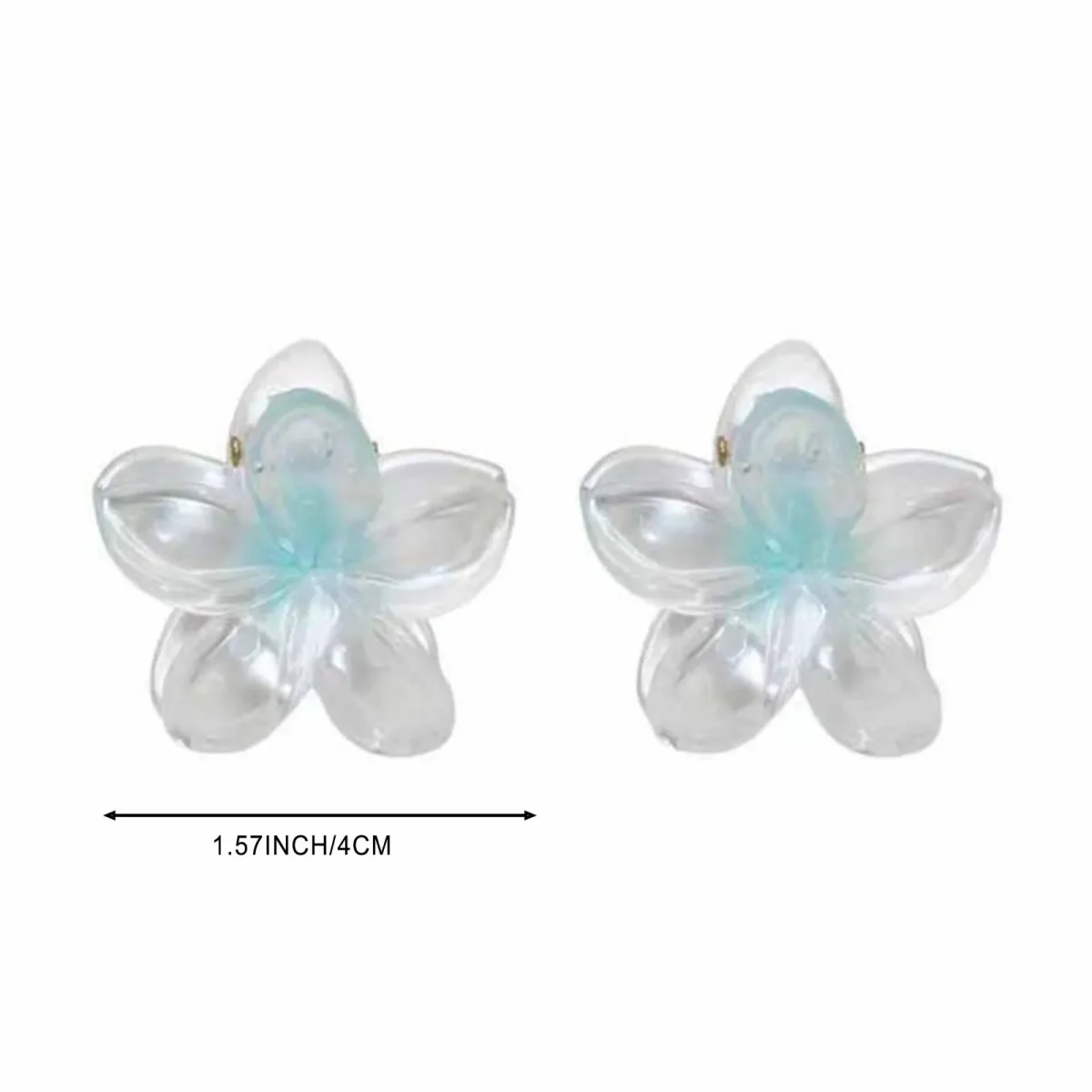 Summer Flower Hair Clips For Women Sweet Hair Claw Ponytail Clips Hair Holder Fashion Barrette Girls Headwear Hair Accessories - Image 8