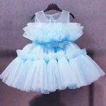 Baby 1st Birthday Clothes for Girls Princess Dress Tulle Wedding Evening Tutu Gown Christmas New Year Party Baby Dresses Wear - Image 5