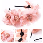 Baby Girls Child Photo Tools Hair Accessories Headwear Baby Headband Head Hoop Crown Hair Band - Image 2