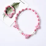 Girl Beads Toys Necklace + Bracelet Unicorn Baby Handmade Necklace Accessories Princess Children Birthday Gifts - Image 8