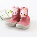 Baby Shoes Toddler First Walkers Infant Boys Girls Kids Rubber Soft Non-Slip Sole Floor Barefoot Casual Shoes Knit Booties - Image 14