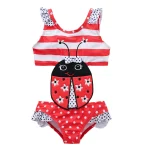 Toddler Infant Baby Girls Swimwear Watermelon Swimsuit Swimming Beach Bathing Bikini Cute Summer One-Piece Swimming Baby Overall - Image 3