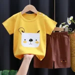 Kids Clothes Set Baby Boy/Girl T-Shirt + Shorts Summer Clothing Cotton Cartoon Casual Boys Tracksuit Children Baby Clothes Set - Image 11