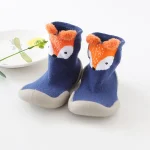 Baby Shoes Toddler First Walkers Infant Boys Girls Kids Rubber Soft Non-Slip Sole Floor Barefoot Casual Shoes Knit Booties - Image 21