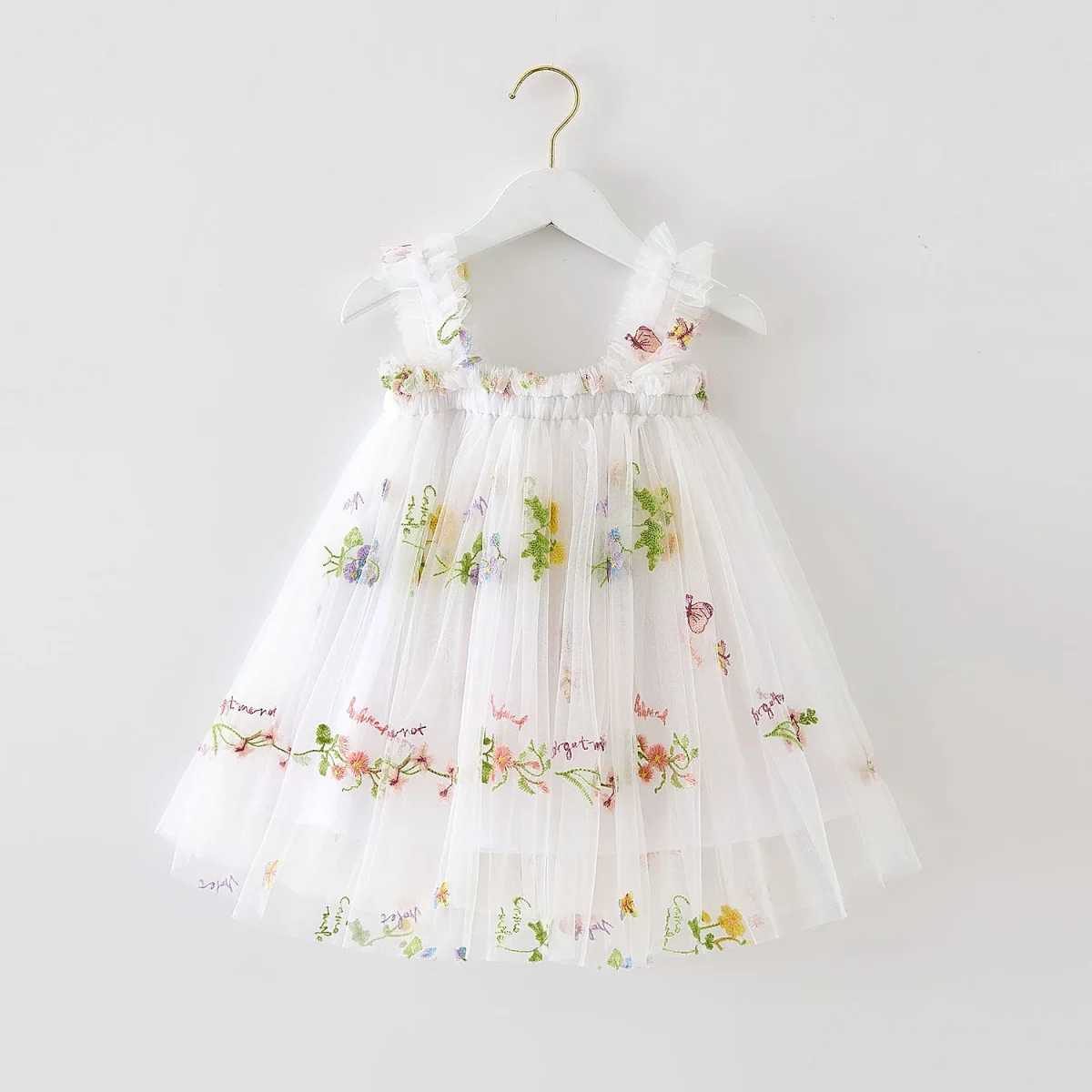 Baby Girl Clothes for Birthday Party 1-5Y Toddler Flower Elegant Luxury Dresses New 3D Butterfly Baby Dress Summer Sweet Outfits - Image 7