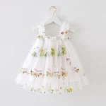 Baby Girl Clothes for Birthday Party 1-5Y Toddler Flower Elegant Luxury Dresses New 3D Butterfly Baby Dress Summer Sweet Outfits - Image 7