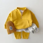 Baby Boy Girl Clothes Set Infant Kids Cotton Tops Jacket Pants Suit Toddler Boys Sweatshirt Trousers Clothing 2pcs/set Tracksuit - Image 8