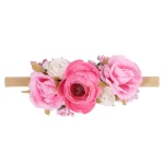 Baby Girl Headband Cute Flower Elastic Hair Band Newborn Head Toddler Headband Headwear Baby Hair Accessories Christmas Gifts - Image 14