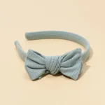 Baby Accessories For Newborn Toddler Kids Baby Girl Boy Headband  Solid Color Hairhoop Simple  Atmospheric Bow Hair Accessories - Image 11