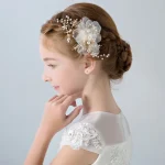 Girls' Hair Accessories, Children's Headdress, Wreath, Head Flower, Performance Accessories, Headdress Side Clip, New - Image 7
