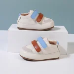 0-5 Years New Baby Shoes For Boy Leather Toddler Children Barefoot Shoes Soft Sole Outdoor Kids Tennis Fashion Girls Sneakers - Image 2