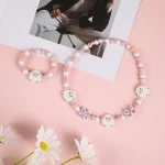 Girl Beads Toys Necklace + Bracelet Unicorn Baby Handmade Necklace Accessories Princess Children Birthday Gifts - Image 11