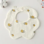 Newborn Bibs Burp Cloths For Baby Girls Boys Infants Cotton Saliva Towel Toddler Feeding Drool Bib Thickened Burp Cloths New - Image 2