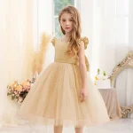 Baby Girls Summer Dresses 2 3 6 8 10Yrs Cute Kids Birthday Princess Dress Children Casual Clothes Sleeveless Girls Layered Dress - Image 12